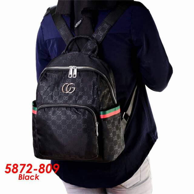 Ly #5872-809 Backpack Ransel GUCCI GD