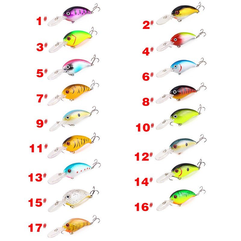 10cm/13.6g Umpan Mancing CrankBait Umpan Mancing CrankSet Umpan Pancing Buatan Minnow Lure Top Water Lure Alat Pancing Umpan Pancing relix nusantara Alat Pancing Murah Umpan Ikan Kail Pancing