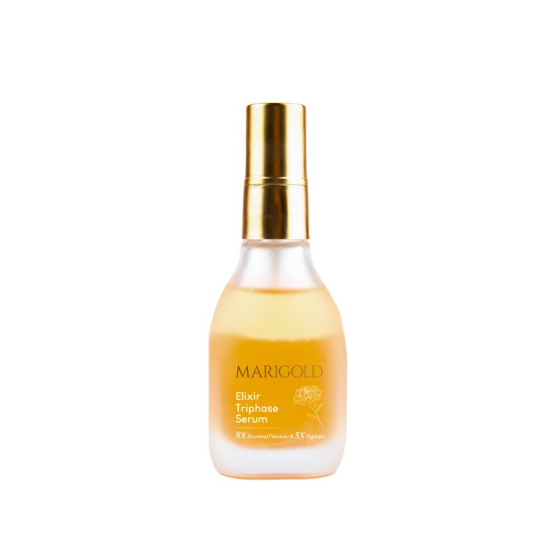 [NEW FORMULA] Npure Elixir Triphase Face Serum Marigold Flower Series 15ml essence brightening moist anti aging