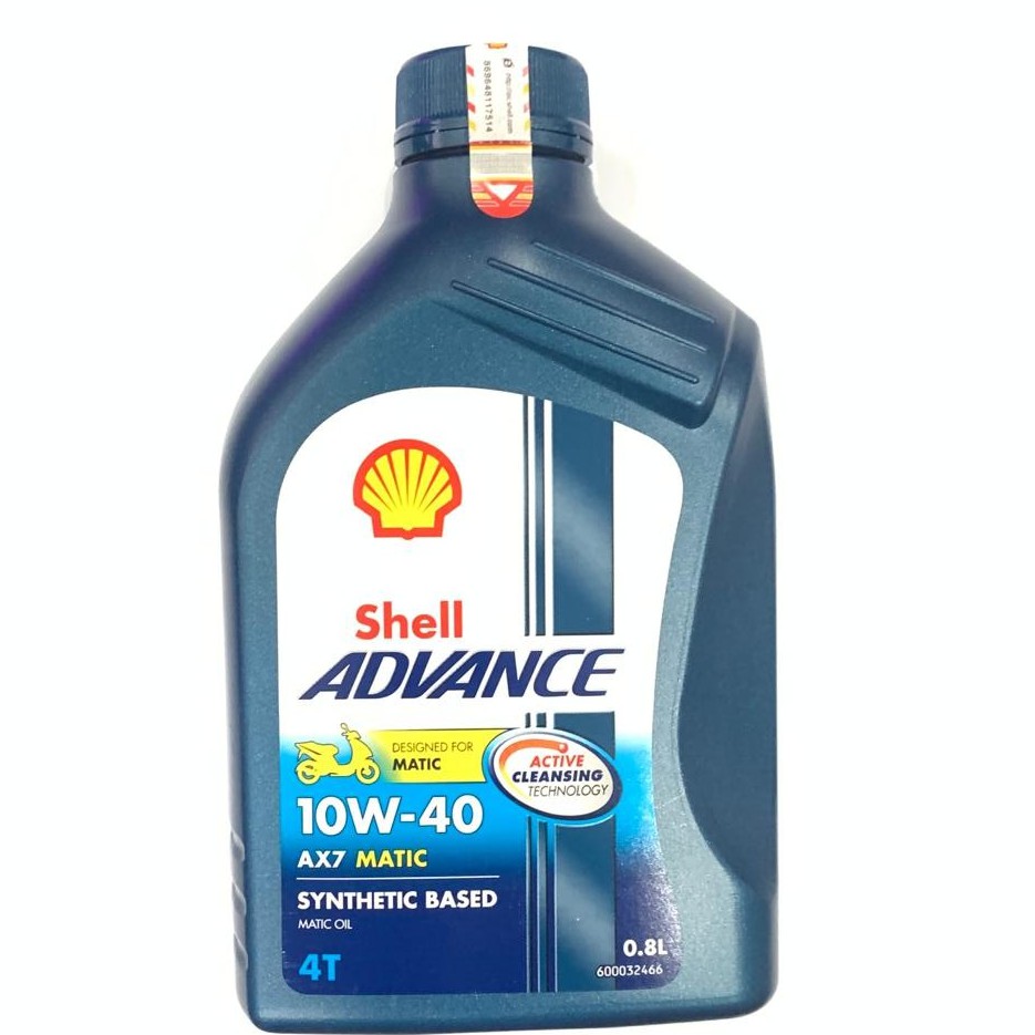 OLI SHELL MATIC ADVANCE AX7 4T SCOOTER 10W40 VARIO 125 BEAT HONDA