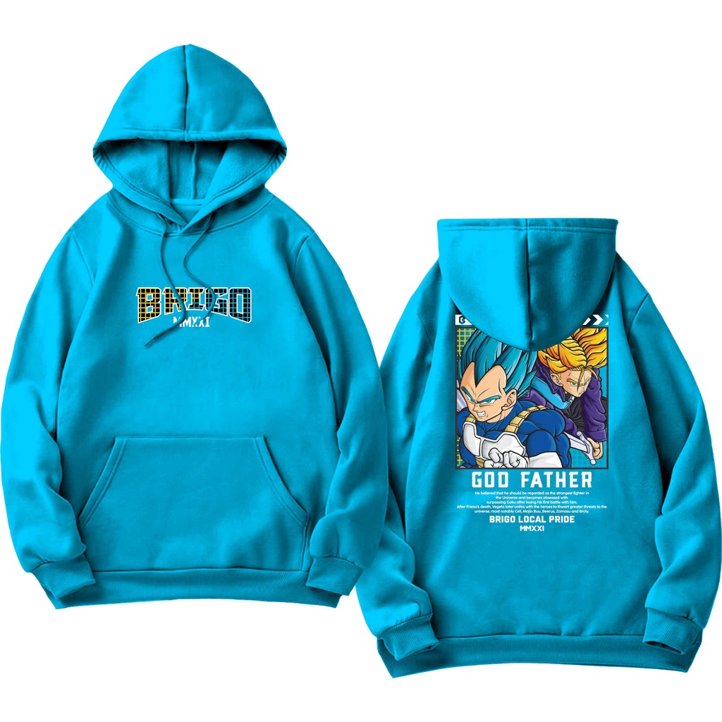 BRIGO Jumper Hoodie Goo Father anime II Sweater Hoodie BRIGO Goo Father anime  Sablon DTF Fleece Cotton M-XXL (Pria &amp; Wanita) Free stiker&amp;Gantungan Kunci