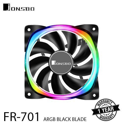 JONSBO FR-701 ARGB Fan Case 5V 3Pin 12CM  - Jonsbo FR701