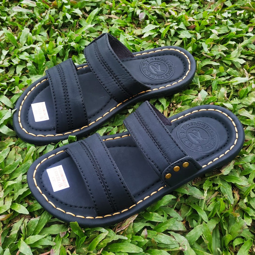 Sandal kulit anak laki laki model terbaru sendal tali anak terbaru sandal distro anak original cod