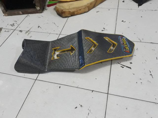 Jok slim vixion nvl luvang motif biker