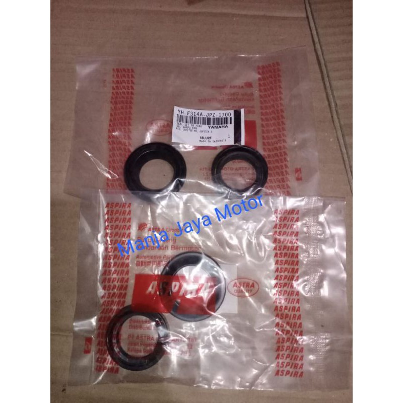 Paket seal shock + seal abu set kiri-kanan for Jupiter z/mx/mx-king/vega/r/zr/xeon/soul gt/mio serie