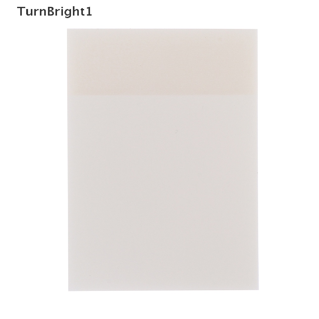 50 Lembar Kertas Memo Sticky Note Warna Transparan Tahan Air-5