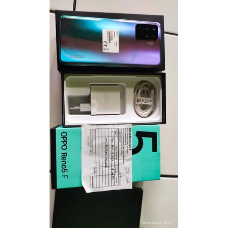 HP SEKEN OPPO RENO 5F TANGGAL PEMBELIAN (10-07-2021)