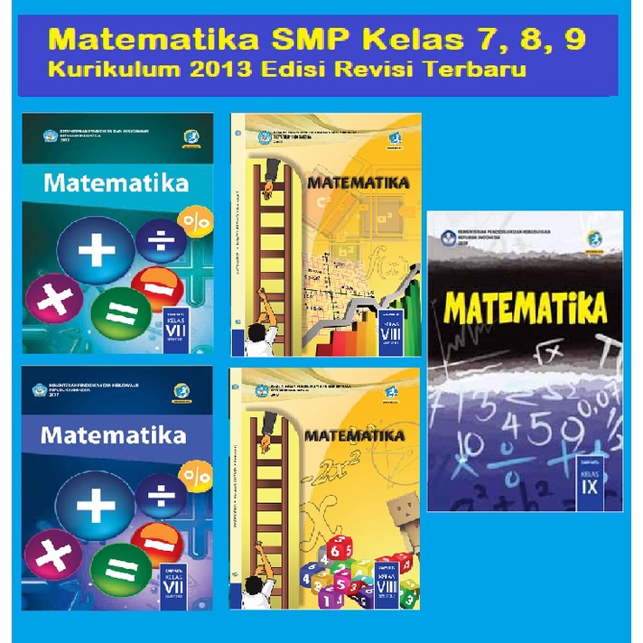 Paket Buku Siswa Matematika Semester 1 & Semester 2 SMP/MTS Kurikulum 2013 Edisi Revisi Terbaru - Ma