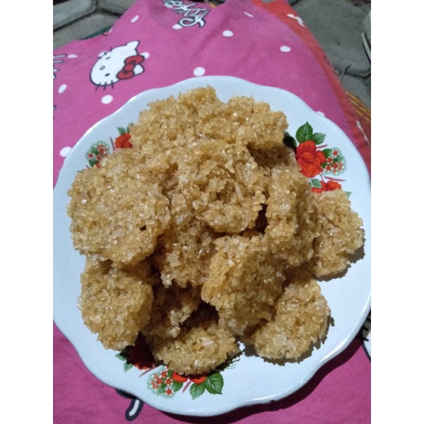 

Rengginan Mentah rasa Gula merah