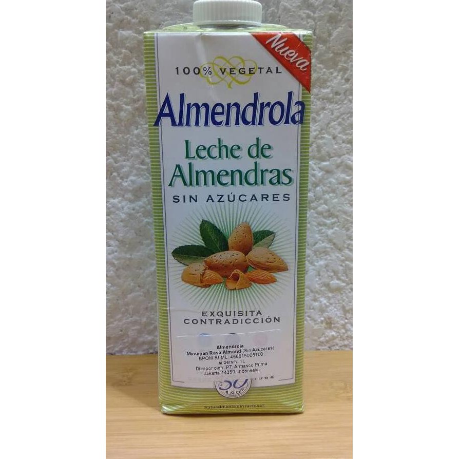 

7fsi almendrola unsweetened almond milk 1l vn0o