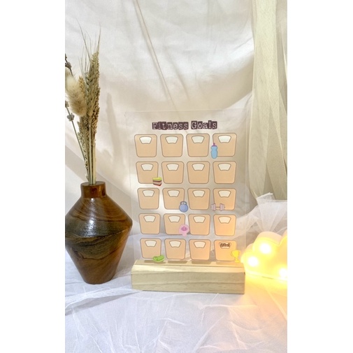 

Fitness Planner Acrylic