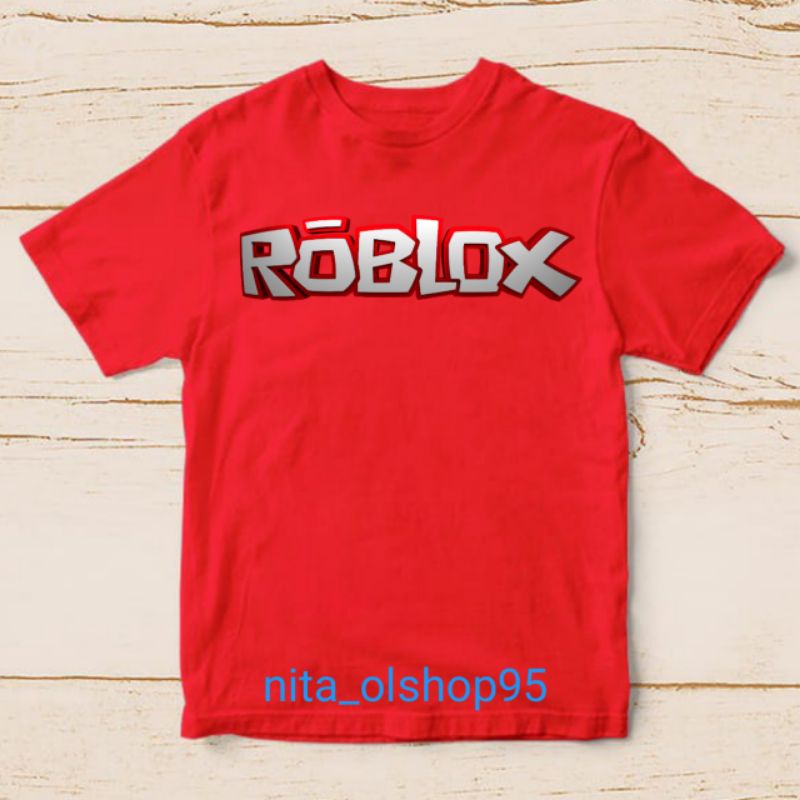 baju anak minicraft kaos anak roblox Minecraft