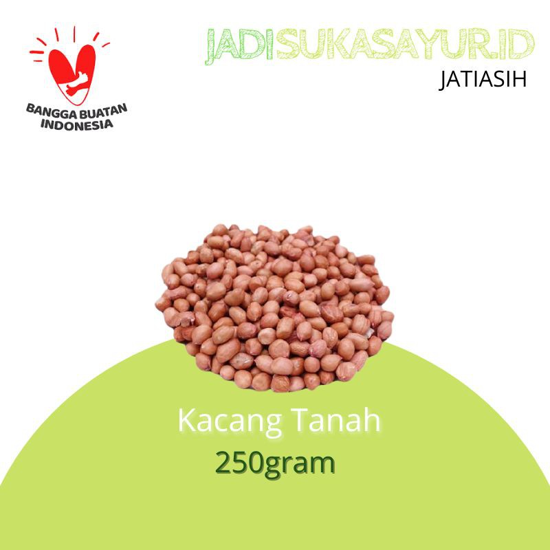

Kacang Tanah Mentah 250gram - Sayur Segar Bekasi