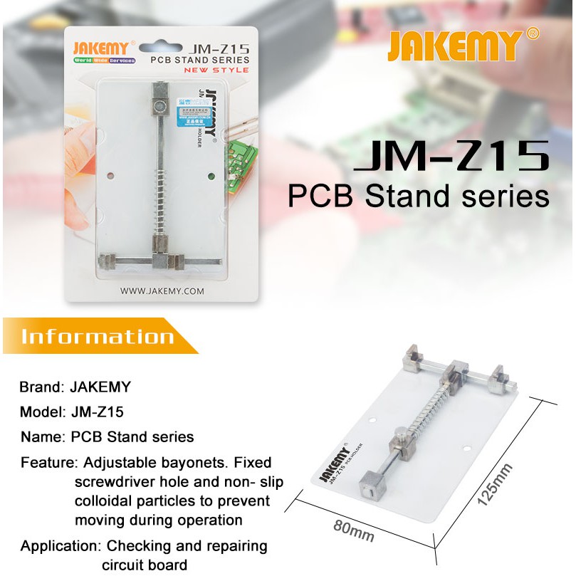 Penjepit PCB Ragum PCB Holder Jakemy PCB Stand Series - JM-Z15