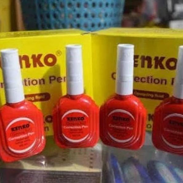 

Super Obral Tipex kenko cair tipex merah kenko / correction pen kenko ke-01 1 lusin