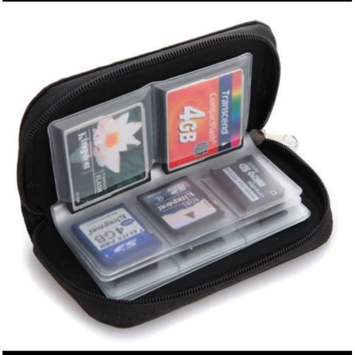 Tempat SD Card Micro SD SDHC MMC CF Case - Dompet SD Card