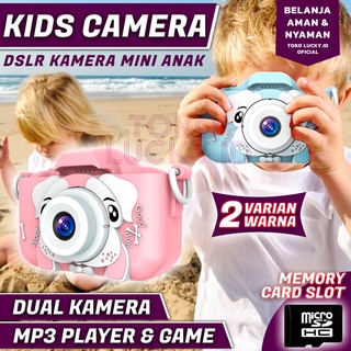 Kamera Mini Anak Murah Mainan Digital Dual Kids Camera Video 1080p