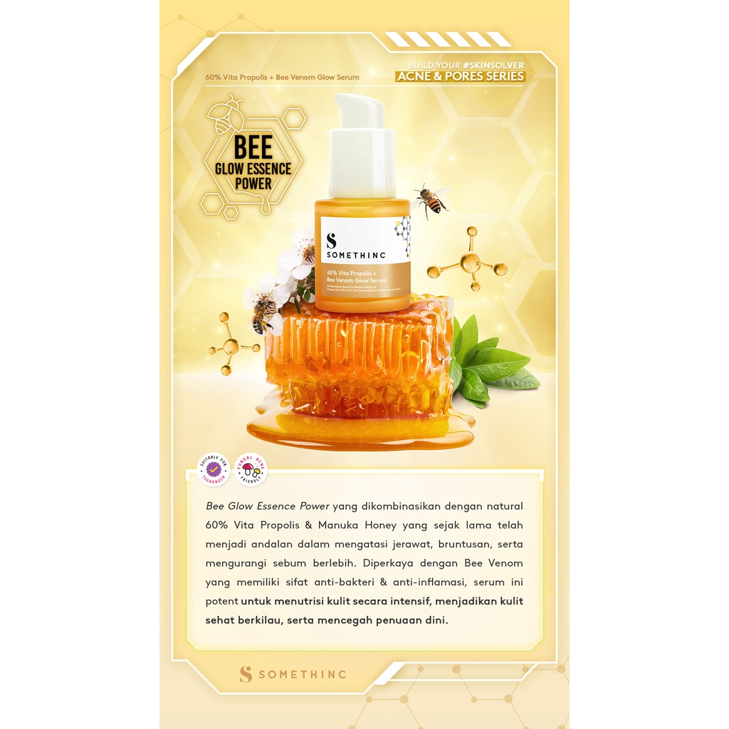 Somethinc 60% Vita Propolis + Bee Venom Glow Serum