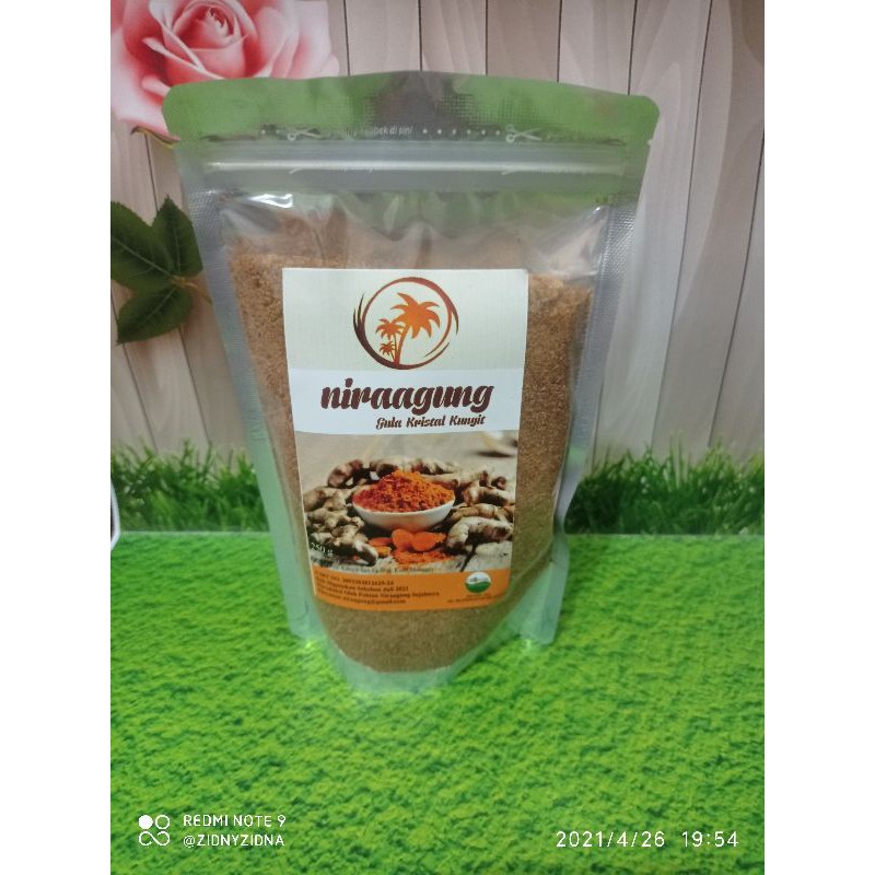 

Gula Kristal kunyit dengan Ektrak kulit manggis