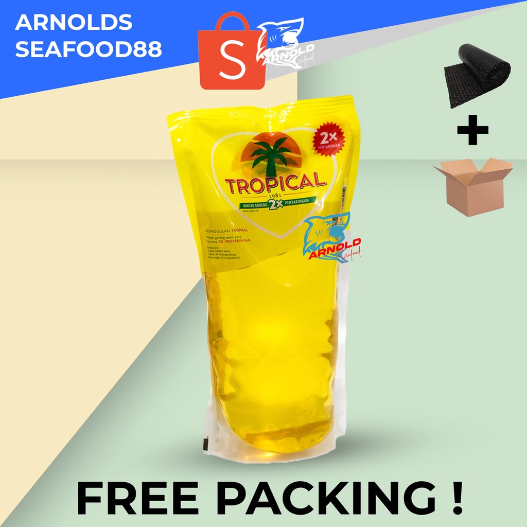 

minyak goreng tropical 2 liter pouch / minyak goreng tropical