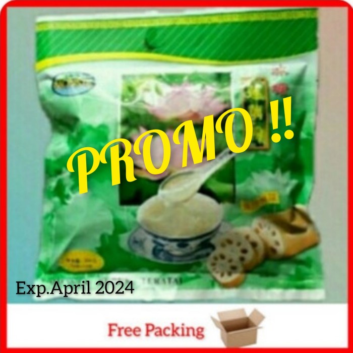 

Monsta Bubuk Teratai 300gr/Lotus Root Powder/Yanbao Terlaris