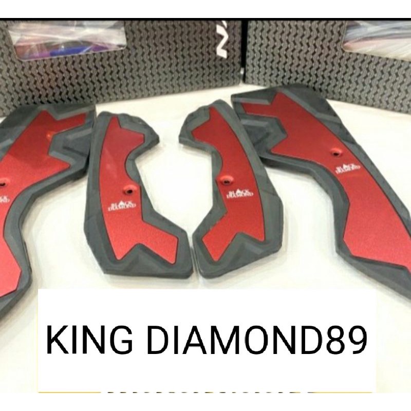 BORDES KARPET PIJAKAN KAKI MODEL EROPA NEW NMAX 2020/2021 ORIGINAL BLACK DIAMOND BEST QUALITY