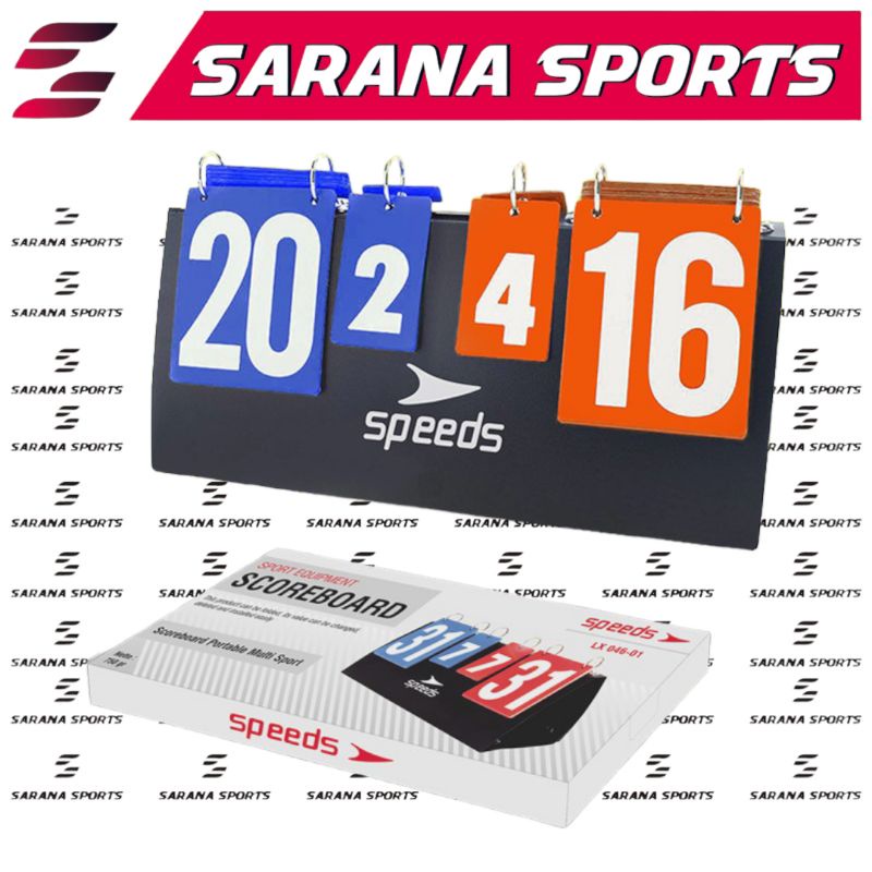 Scoring Board Speeds / Speeds Papan Skor Bola Voli, Badminton, Futsal, Tenis Meja / Papan Skor Flexi