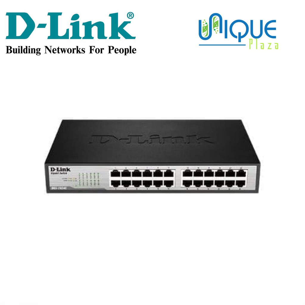 D-Link DES-1024C : DLink 24 Port 100Mbps Desktop Switch Metal Case