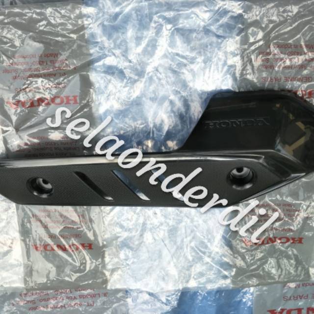 Aksesories tutup knalpot beat fi tahun 2012-2015 original honda