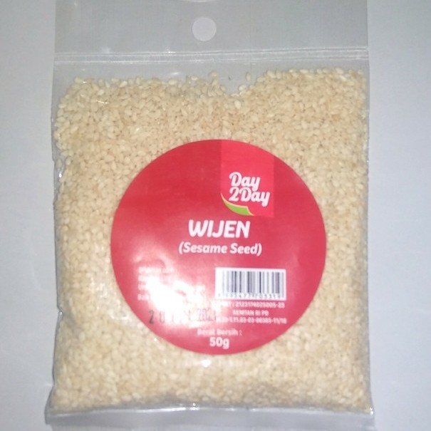 

Biji wijen putih 50gr