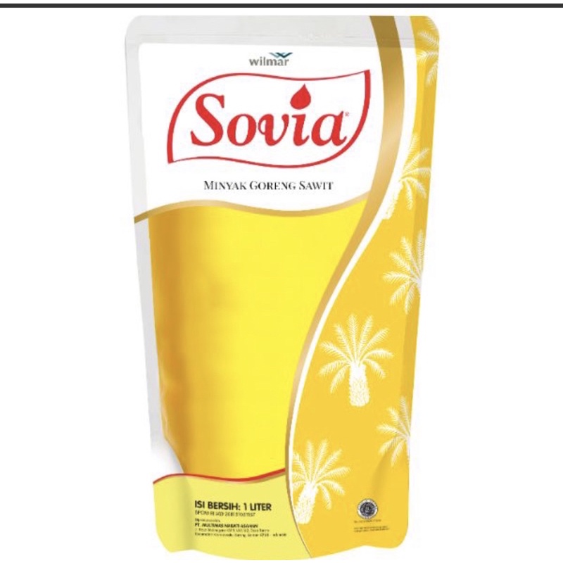 

MINYAK GORENG SOVIA 1 liter