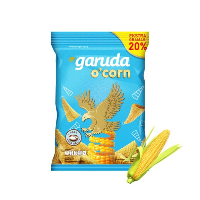 GARUDA O'CORN SEA SALT 80+20%EXTRA