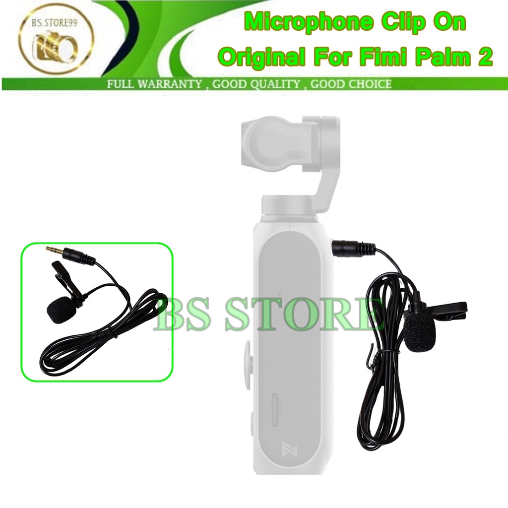 Microphone Clip On Original For Fimi Palm 2 / Mic Hp & Camera