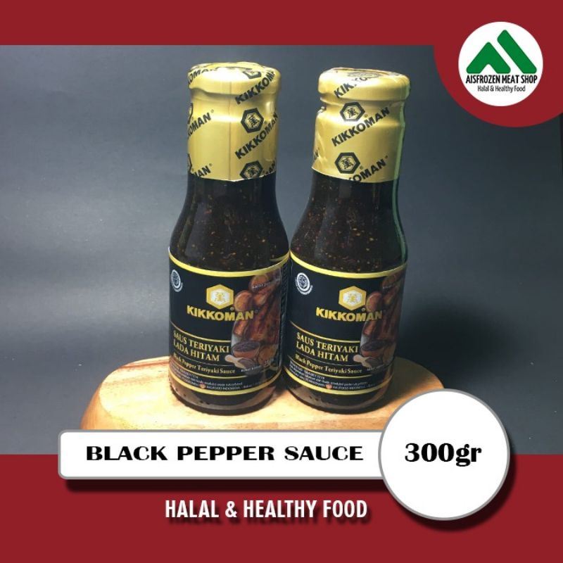 

Kikkoman Lada Hitam/Black Pepper HALAL Botol 300gr