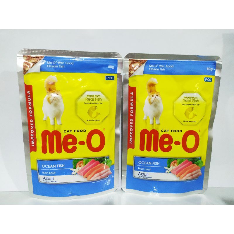 Meo Sachet All Varian Rasa 80gr / Makanan Basah Meo Saset / Meo Pouch