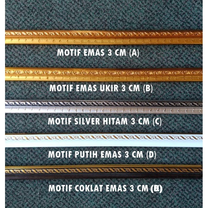 Pigura Potongan a4 Motif