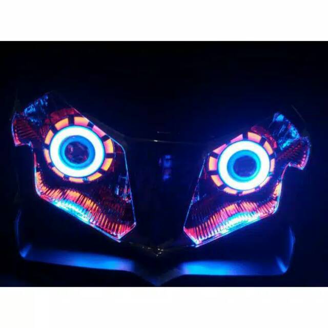 Reflektor Vario 125 old lama proji lampu depan Vario 125 lama old proji