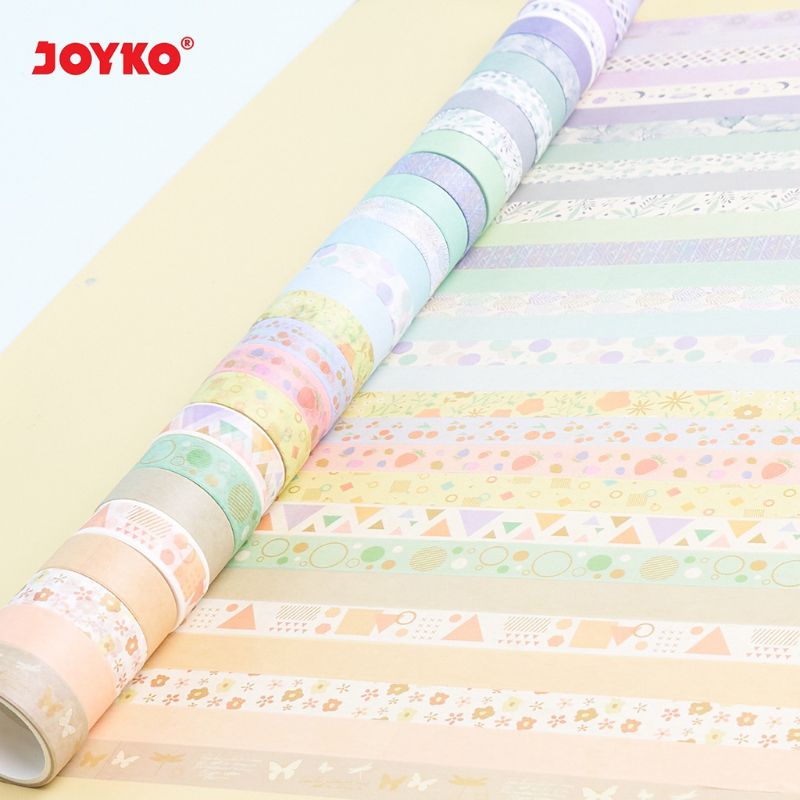 

Washi Tape Masking Tape Kertas WT-101~105