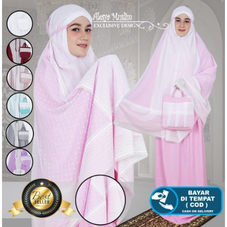 Mukena Prancis Original KD/Mukena Cantik/Bisa COD