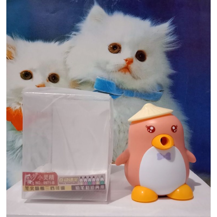 

Serutan Rautan Pensil Putar PINGUIN duduk meja