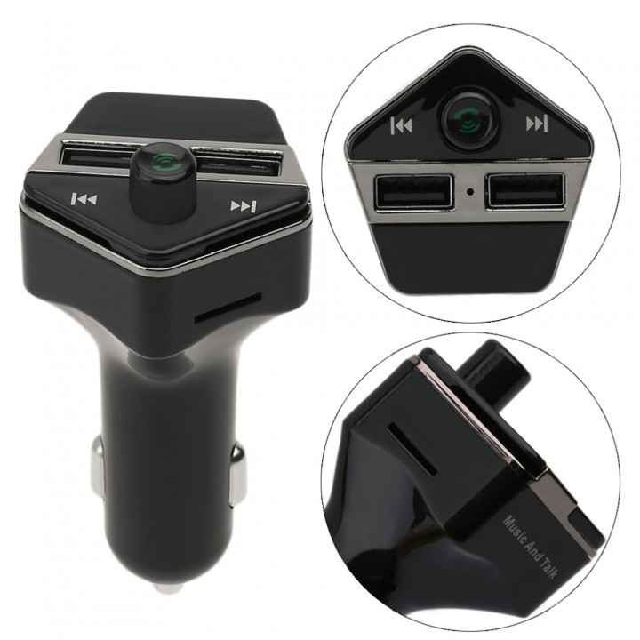 ST06 Bluetooth 3.0 FM Transmitter Radio Stereo Adapter Charger MP3 Player Car Kit Hands Free Call