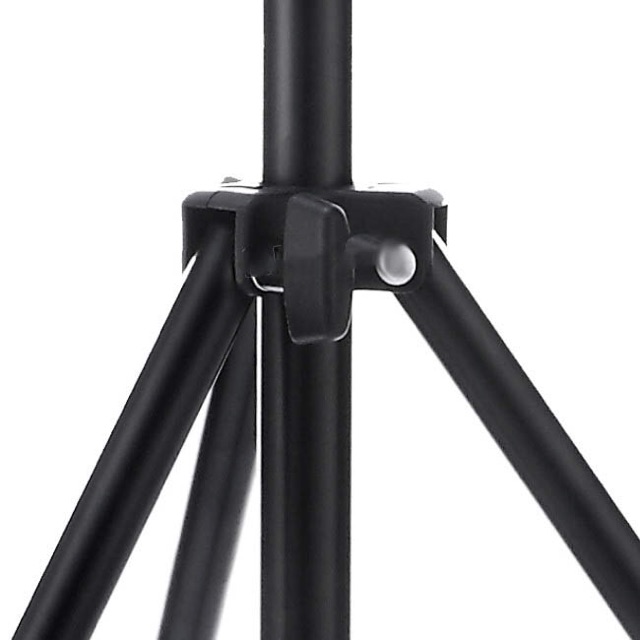 TaffSTUDIO Portable Light Stand Tripod 180cm for Studio Lighting - Ringlight Camera - Black .