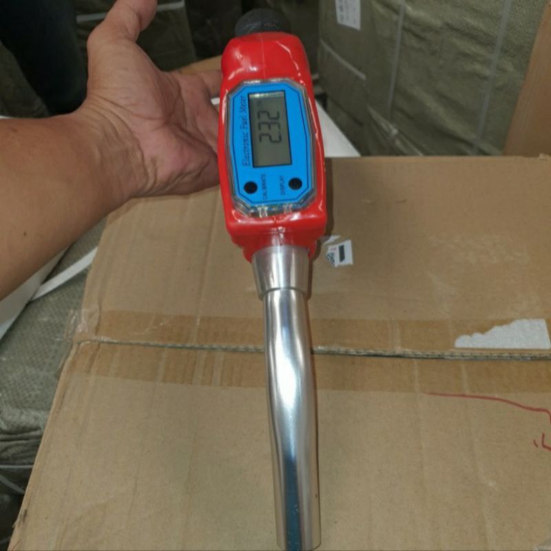 FUEL GUN NOZZLE DIGITAL 1 "INCH/FLOW METER NOZZLE DIGITAL  SPBU