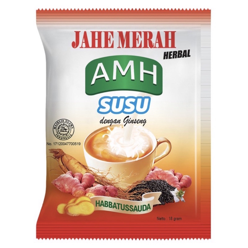 

AMH SUSU JAHE + GINSENG sachet
