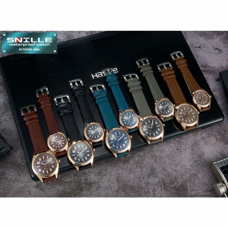 Jam Tangan Snille Couple 1049 Warna Pilihan Pria dan Wanita Jam Tangan Sepasang