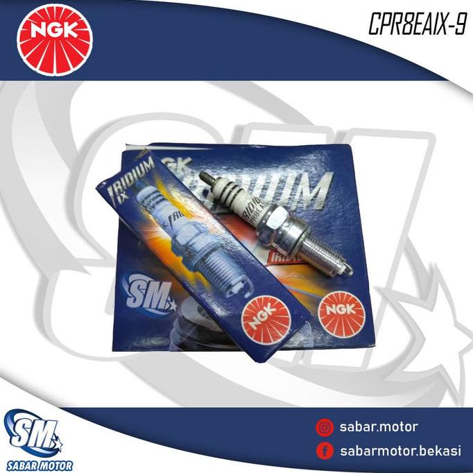 Busi NGK iridium racing CPR8EAIX -9 Busi iridium Nmax / Aerox 155