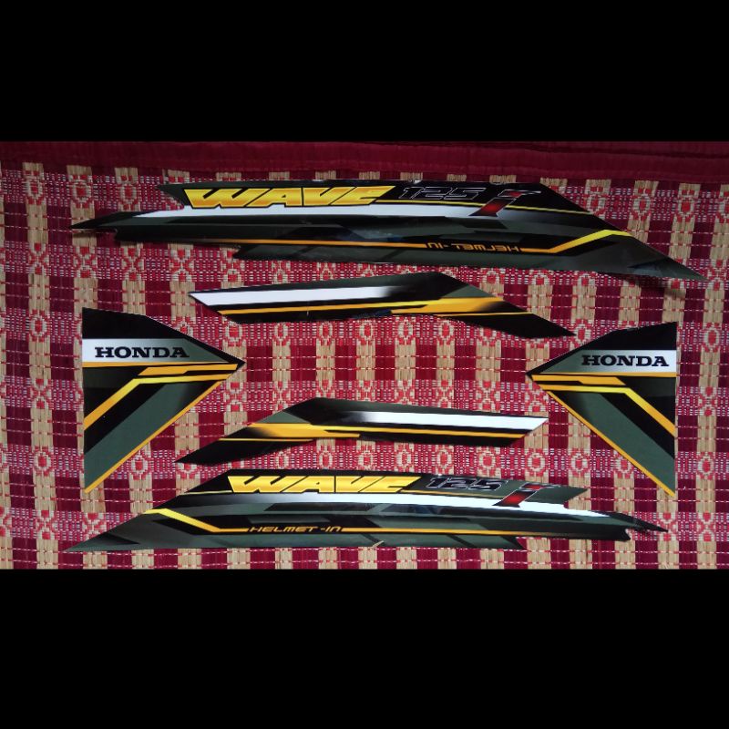 Striping wave 125i 2006 supra 125