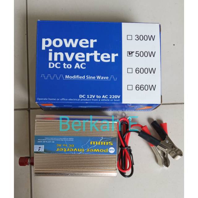 Power Inverter DC To AC USAT 500W