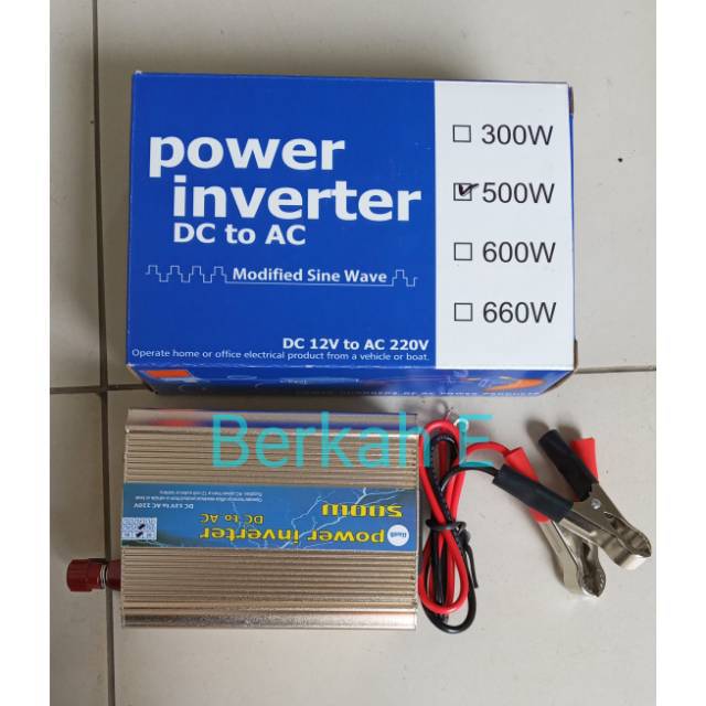 Power Inverter DC To AC USAT 500W