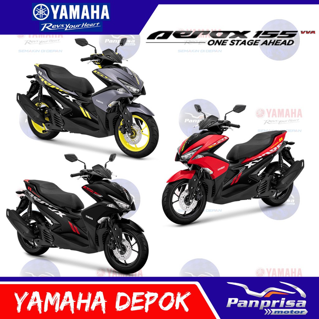 Big Plash Sale Yamaha Aerox 155 Vva Depok Shopee Indonesia